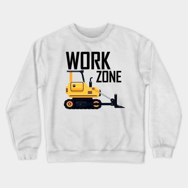 construction Crewneck Sweatshirt by Mandala Project